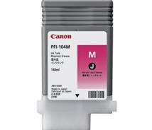 Cartouche d'encre Magenta d'origine OEM Canon 3631B001AA (PFI-104M)