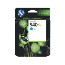 Cartouche d'encre Cyan d'origine OEM Hewlett Packard C4907AN (HP 940XL) Haut Rendement