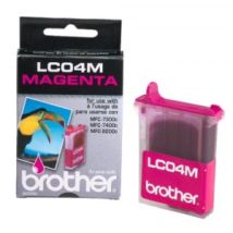 Cartouche d'encre Magenta d'origine OEM Brother LC04M