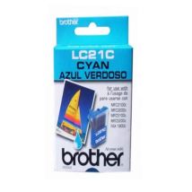 Cartouche d'encre Cyan d'origine OEM Brother LC21C