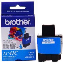 Cartouche d'encre Cyan d'origine OEM Brother LC41C