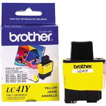 Cartouche d'encre Jaune d'origine OEM Brother LC41Y