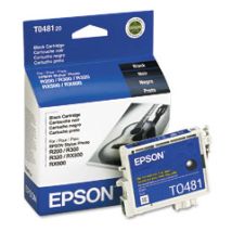 Cartouche d'encre Noir d'origine OEM Epson T048120 (T0481)