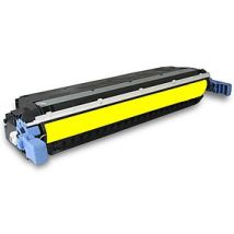 Cartouche Toner Laser Jaune Réusinée Hewlett Packard C9732A pour Imprimante Laserjet Couleur Séries 5500