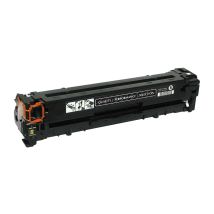 Cartouche Toner Laser Noir Réusinée Hewlett Packard CB540A pour Imprimante Laserjet Couleur Séries CP1215, CP1515 & CM1312
