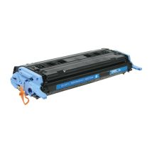 Cartouche Toner Laser Cyan Réusinée Hewlett Packard Q6001A pour Imprimante Laserjet Couleur Séries 2600