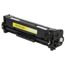 Cartouche Toner Laser Jaune Réusinée Hewlett Packard CE412A (HP 305A)