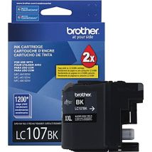 Cartouche encre OEM  BROTHER LC107BK - Extra Haut Rendement - Noir