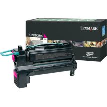 Cartouche Toner Laser Originale LEXMARK C792X1MG - Extra Haut Rendement Magenta