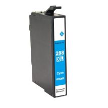 Cartouche d'encre Cyan Compatible Epson 288 XL (T288XL220) Haut Rendement