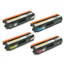  Brother TN315 Ensemble de 4 Cartouches Toner Réusinée Écoresponsable Haut Rendement