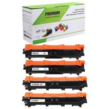 Brother TN221 / TN225 Ensemble de 4 Cartouches Compatible Haut Rendement
