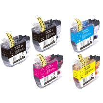 Ensemble de 5 Cartouches d'encre Compatible Brother LC3017 XL Haut Rendement (Séries LC3017)