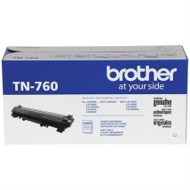 Cartouche Toner Laser Noir Originale Brother TN760 Haut Rendement - OEM