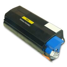 Cartouche Toner Laser Jaune Compatible Okidata 42127401 Haut Rendement