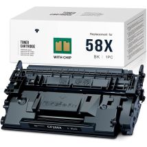 HP 58X / CF258X Cartouche Toner Compatible Hewlett Packard *Avec Puce*