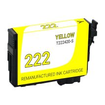 Epson 222 Jaune (T222420-S) Cartouche Réusinée ECO responsable