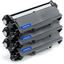 Brother TN660 Ensemble de 3 cartouches compatible Haut Rendement
