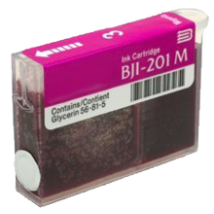 Cartouche Magenta Compatible Canon BJI201M