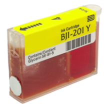 Cartouche Jaune Compatible Canon BJI201y