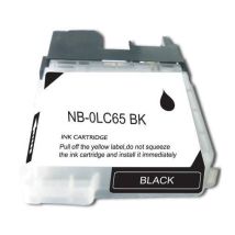 Cartouche d'encre Noir Compatible Brother LC65BK Haut Rendement (Séries LC65)