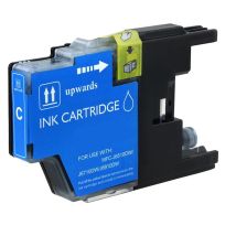 Cartouche d'encre Cyan Compatible Brother LC75C Haut Rendement (Séries LC75)