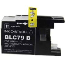 Cartouche d'encre Noir Compatible Brother LC79BK Extra Haut Rendement (Séries LC79) 