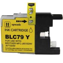 Cartouche d'encre Jaune Compatible Brother LC79Y Extra Haut Rendement (Séries LC79) 