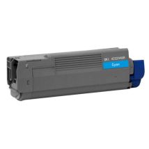 Cartouche Toner Laser Cyan Compatible Okidata 43324468 pour Imprimante C6000/C6050 Series