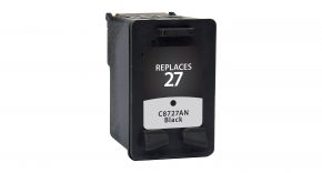 Cartouche d'encre Noir Réusinée Hewlett Packard C8727AN / C8727A (HP 27)