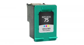 Cartouche d'encre Couleur Réusinée Hewlett Packard CB337WN (HP 75) Tricolore
