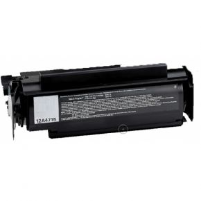 Cartouche Toner Laser Noir Compatible Lexmark 12A4715 Haut Rendement