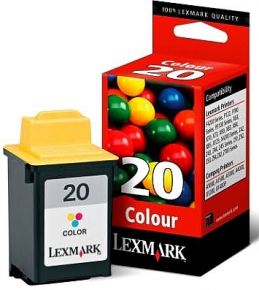 Cartouche d'encre Couleur d'origine OEM Lexmark 15M0120 (#20)