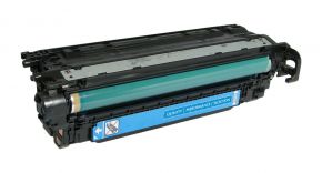 Cartouche Toner Laser Cyan Réusinée Hewlett Packard CE251A pour Imprimante Laserjet Couleur Séries CP3520 & CM3530