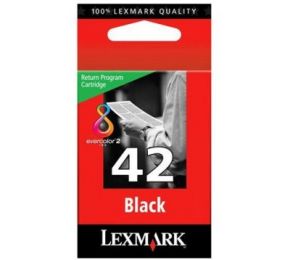 Cartouche d'encre Noir d'origine OEM Lexmark 18Y0142 (#42)