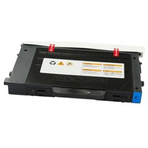 Cartouche Toner Laser Cyan pour Imprimante Samsung CLP-500D5C