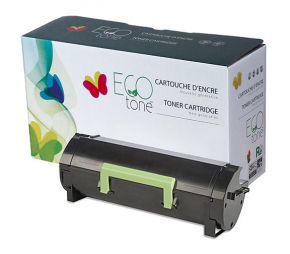 Cartouche Toner Réusinée LEXMARK 60F1H00 / 601H -  Haut Rendement - Noir