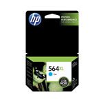 Cartouche d'encre Cyan d'origine OEM Vivera Hewlett Packard CB323WN (HP 564XL) Haut Rendement