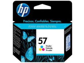 Cartouche d'encre Couleur d'origine OEM Hewlett Packard C6657AN (HP 57) Tricolore