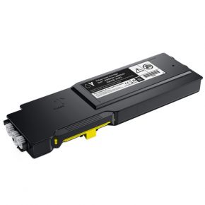 Cartouche Toner Jaune Haut Rendement Compatible Dell (593-BCBD) pour Imprimante S3845cdn 