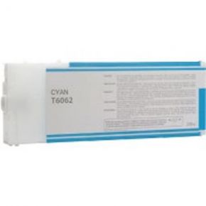 Cartouche d'encre Cyan Compatible Epson T606200 (T6062) Haut Rendement