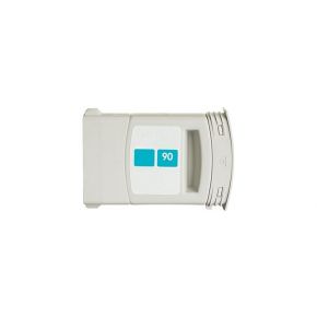 Cartouche d'encre Cyan Réusinée Hewlett Packard C5061A (HP 90 Haut Rendement pour Imprimante DesignJet 4000 & 4500)