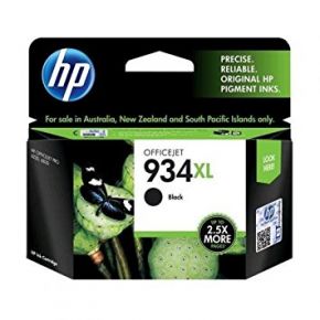 Cartouche d'encre Noir d'origine OEM Hewlett Packard C2P23AN (HP 934XL) Haut Rendement