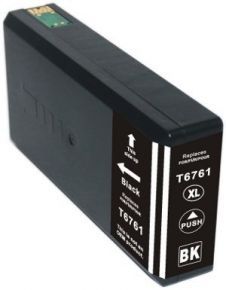 Cartouche d'encre Réusinée pour EPSON 676XL - T676XL120 - Haut Rendement Noir