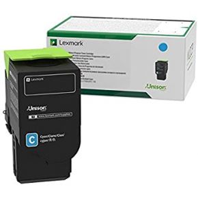 Lexmark C231HC0 cartouche toner originale cyan haut Rendement