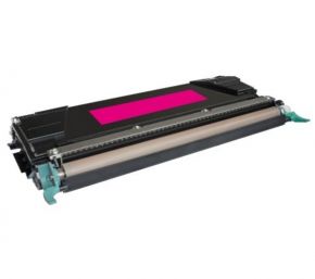 Cartouche Toner Laser Magenta Compatible Lexmark C5240MH Haut Rendement pour Imprimante C524 Series