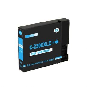 Cartouche d'encre Cyan Compatible Canon PGI-2200XL 9268B001 Haut Rendement