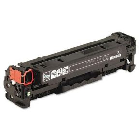Cartouche Toner Laser Noir Réusinée Hewlett Packard CC530A pour Imprimante Laserjet Couleur Séries CP2025 & CM2320