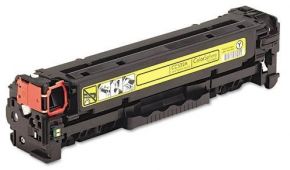 Cartouche Toner Laser Jaune Réusinée Hewlett Packard CC532A pour Imprimante Laserjet Couleur Séries CP2025 & CM2320