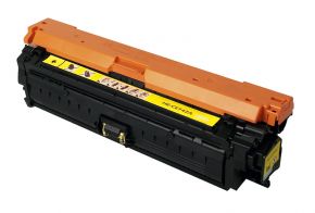Cartouche Toner Laser Jaune Compatible Hewlett Packard (HP) CE742A pour Imprimante Laserjet Couleur